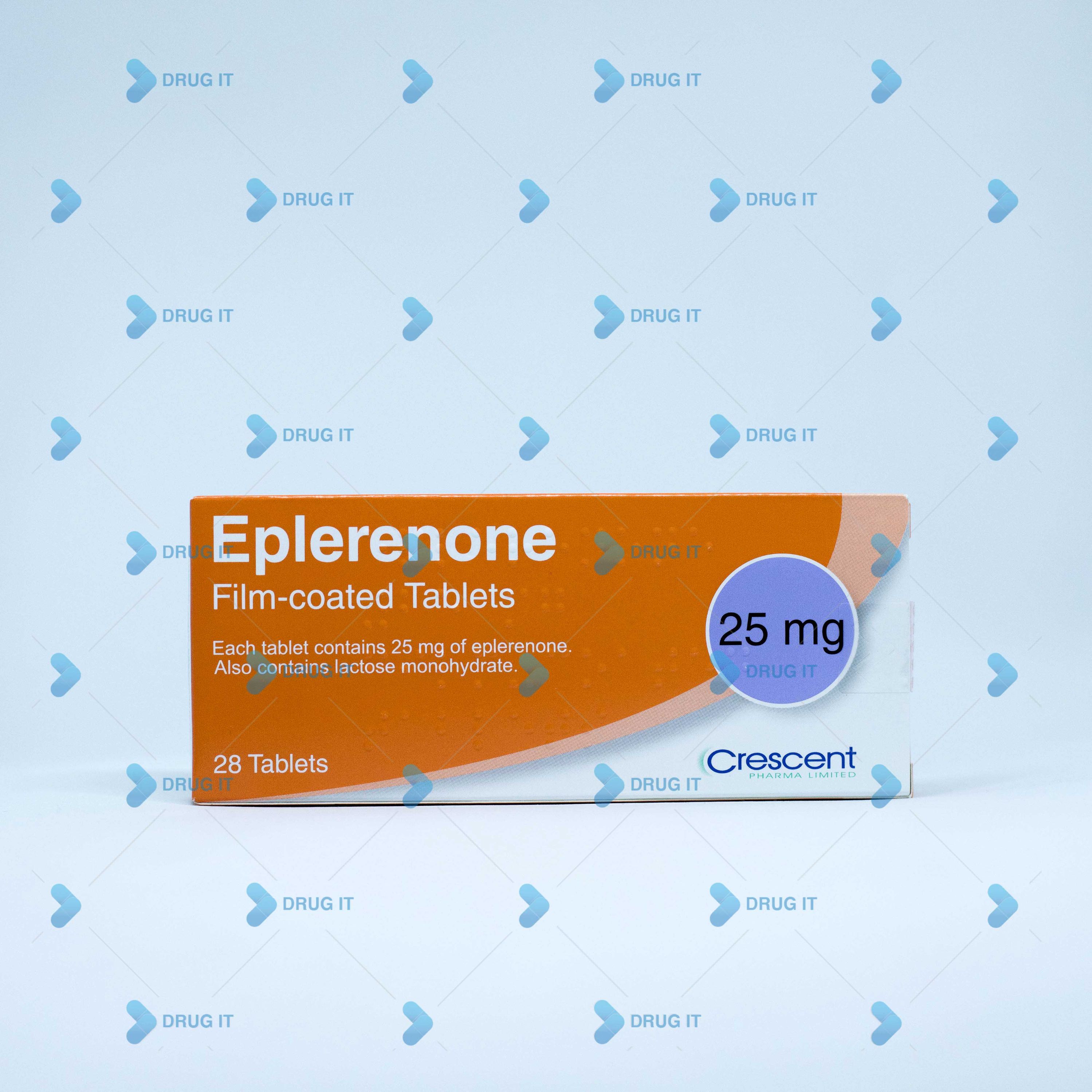 Eplerenone 25mg Tablet (28 Tablets) by Crescent Pharma Ltd